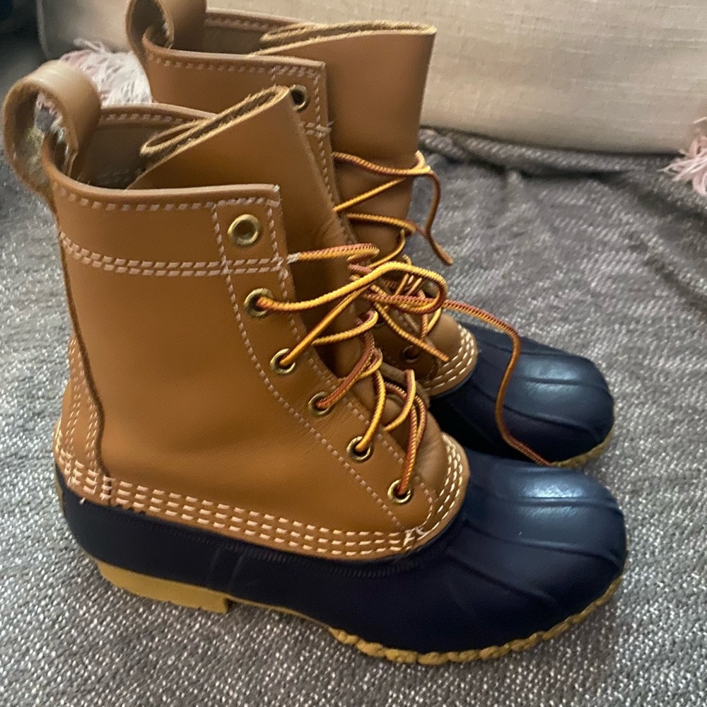 LLBean Bean boots - only worn once!